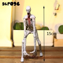 하비하버 SCP 재단 피규어 모음 장식 173 사이렌헤드 049 6789 682 1123 역병의사 조각상 소품, 1개