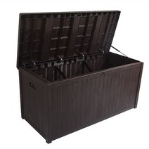 야외 보관함 케터 창고 조립식 농막 농기구 간이 옥상, 나뭇결 그린 112 x 48 x 54cm_수납장