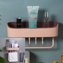 욕실선반 핑크 욕실용품도매 욕실일자선반 욕실인테리어용품 화장실악세사리 선반지지대 목욕탕선반 욕실스텐