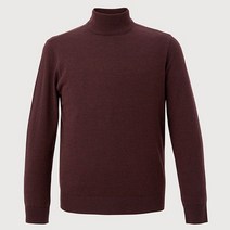 인디안 [22년 겨울 최저가] 고급 울혼방 반폴라 하프터틀넥 니트티셔츠 MIBBHXF8301NBC