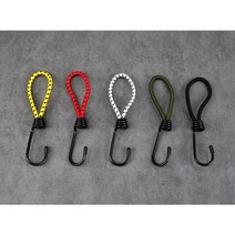 캠프웨이 스트레치코드 15cm 원훅 10개세트, 옐로우