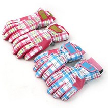 최적가 굿팩토리 어린이 장갑 WG0049 트윙클체크스키장갑 가성비 최고구매