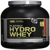 OPTIMUM NUTRITION Platinum Hydrowhey Protein Powder 100% Hydrolyzed Whey Protein Isolate Powder Fl, 1, 기타