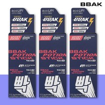 BBAK 빡포션 베리 zero카페인 아르기닌 타우린 테아닌 에너지부스터, 172.2g, 3개