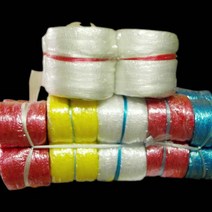 B048/포장끈/바인더/바인더끈/소/대/나일론끈/비닐끈/4가지색상/노끈, 대, 노랑