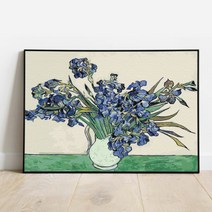 블루문 DIY 명화그리기 고흐 아이리스(고급붓세트) 풍경화 캔버스 직장인취미 유화그림 [플레이어바웃], ●고흐 아이리스 MG030 (고급붓set)