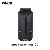 [해외]WOHO BIKEPACKING 방수 핸들바 가방 MTB ROAD TRAVEL BIKE GRAVEL BIKE BAGS용 하네스 사이드백, 1-7L 핸들바 드라이백