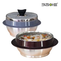 키친아트 국내산 자연석 곱돌솥 돌솥밥 돌솥 뚝배기 인덕션, 9_인덕션 자연석 곱돌솥 5호