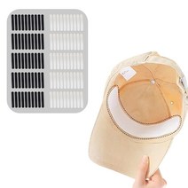 마이엣지 뽀송뽀송 모자 땀 흡수 패드 캡가드, 블랙+화이트 100매 1세트