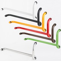 강화도어손잡이 L자 파이프 센터200x550mm, 1.L자파이프 스텐유광 센터200x550mm