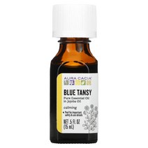 Aura Cacia Pure Essential Oil In Jojoba Blue Tansy 0.5 fl oz (15 ml)