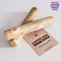 딩동펫 반려동물 강아지 커피나무 우드스틱, 커피나무 우드스틱 L
