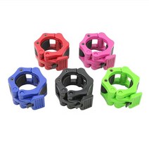 헬스마구리 바벨락조 바벨마구리 중량봉 역기봉고정 25 28 30 50mm, 레드