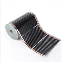 부속자재 건축 홈 개조 220V 220W 50cm-8 미터 너비 바닥 난방 적외선 탄소 필름 전기 언더 플로어 매트 히터 건강 전력 가정 겨울 히팅, 50cmx25cm