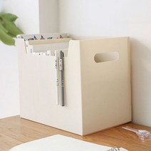 호쿠호니 문서보존상자 물품보관함 지류 이면지 서류수납장 종이 박스, 베이지