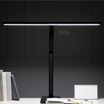 스탠드형 책상 LED 조명 영상편집용 pc 모니터, 와이드800, 화이트