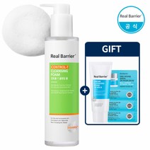 타임슬립 리얼베리어 컨트롤T 클렌징 폼+폼15g+견본3매(랜덤), 1
