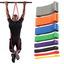 풀업밴드 고무 턱걸이 철봉 사레레 근력 운동 밴드 탄력 라텍스 스포츠 헬스밴드, 2단계 레드