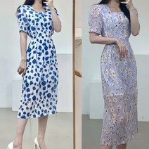 [파스텔] 초.나들이원피스 2컬러 꽃무늬원피스