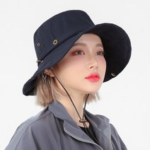 라핑 와이어 등산모자 사파리 낚시 캠핑 벙거지 모자 부니햇, 네이비