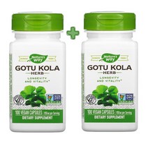 네이처스웨이 고투콜라 병풀추출물 950mg 100정 2통세트