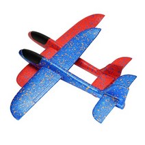 재미존 (1 1)AIR글라이더비행기 스티로폼비행기 opp포장_대(빨강 파랑), 5세트