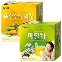 담터 옥수수수염차 100티 + 메밀차 100티