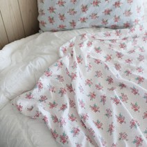 코튼린넨 대폭 원단 15수 바이오워싱 린넨 부케 2색, 백아이보리