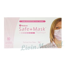 메디콤 세이프 프리미어 덴탈마스크 메디컴 의약외품 17cm 블루/핑크 1박스 (50매입), 2) 메디컴 프리미어 17cm 핑크(50매입), .