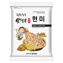 힘찬농부오달봉 2022년산 햇곡 예천 고논 국산 현미 메현미 현미쌀, 1포, 10kg(5kg+5kg)