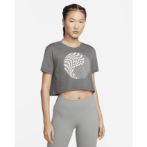 [K236007][나이키공식] 나이키 NIKE 드라이 핏 여성 크롭 반팔 티셔츠 DQ3320_068EG_236007 온라인 정품 판매점 국내직송