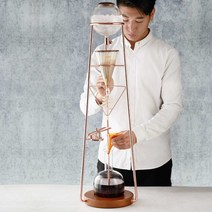 더치커피메이커 더치기구 커피원두 추출기, 맥스 아이스 드롭 포트-로즈 골드