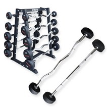 레드원 고정바벨 이지바 10kg 바벨원판 컬바