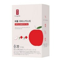 공차 애플히비스커스티, 20g, 1개입, 100개