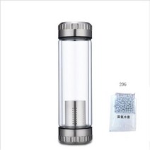 수소수 생성기 정수 알칼리 이온수 전해수기 물병 수병 1500ppb 간이, 450ml, 하얀