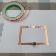 회로만들기 전도성 타일 부자재 구리 동테이프 25mm