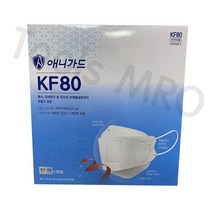 애니가드 방역용 마스크 KF80 대형 400매 개별포장, 없음