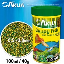 반다다아쿠아 ART 아트아쿠아 구피 100mL (구피 소형열대어 사료), 1개