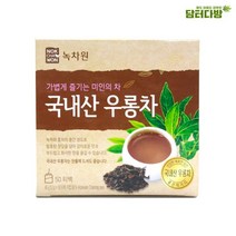 50T 녹차원 국내산 우롱차, 녹차원 국내산 우롱차 50티백