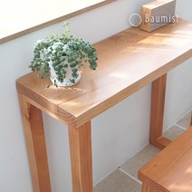 바우미스트 하제 원목 콘솔 현관 선반 800 100 1200 4colors, 1000, 샤벨