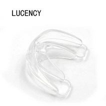 스플린트 이갈이 마우스피스 전문 실리콘 치과 안전 보호 복싱 스포츠 mma 대한 45, 투명도