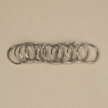 비투비월드 문구존 실버 카드링 10p세트/문서정리고리 카드고리, free, 단품