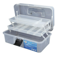 바자 다용도 3단 투명수납함, 5개