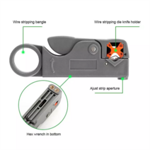 전선스트리퍼 전선탈피기 와이어스트리퍼다목적 케이블 스트리퍼 범용 와이어 자켓 커터 가위 도구, 한개옵션0