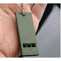 호각휘슬 혼자 등산 조난방지 호루라기 열쇠고리 호신호루라기 호신용호각 기업행사, 1개