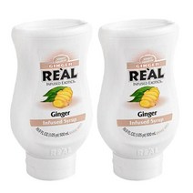Real 진저 시럽 음료용 500ml 2팩, 2개
