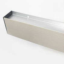 슬라이딩도어 댐퍼 행거레일용 댐퍼 미닫이 DBT 30kg 50kg 80kg 단방향 양방향, 2M 벽면형 커버레일(댐퍼별도)