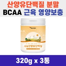 중년 노년 노인 근육 영양 보충제 BCAA 에너데이 리얼 산양유 단백질 320g 분말 가루 먹는 법
