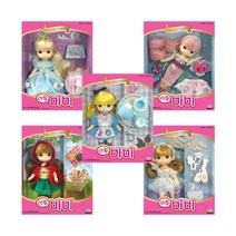 [뽀로로] NEW리틀미미 5종 (택1)/신데렐라/인어공주/백조의호수/빨간망토/엘리스, 상품선택:이상한나라앨리스