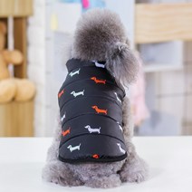 강아지 옷 프릴 방수 우비 예쁜 슈트 원피스 멜빵 pet dog winter coat, 검은 개, s